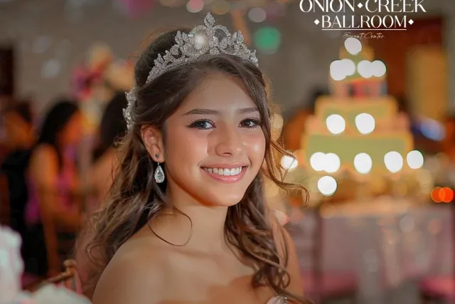 Onion Creek Ballroom quinceañera