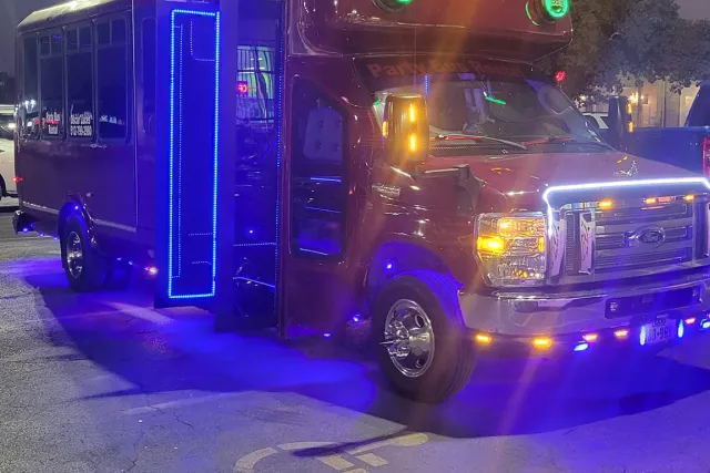 Quinceañera Party Bus