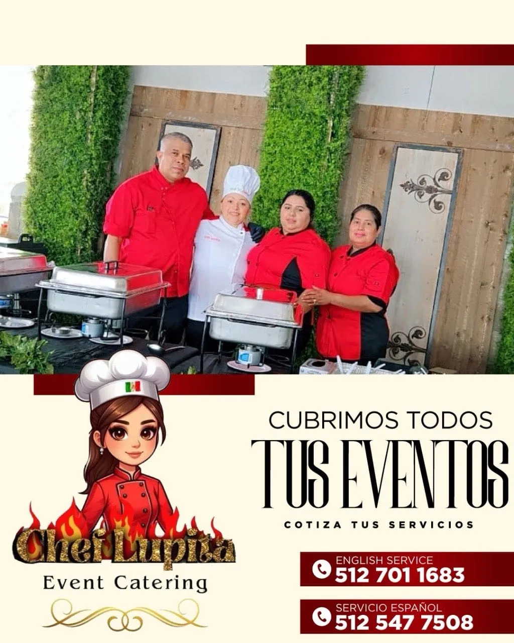 Chef lupita catering para quinceaneras austin tx