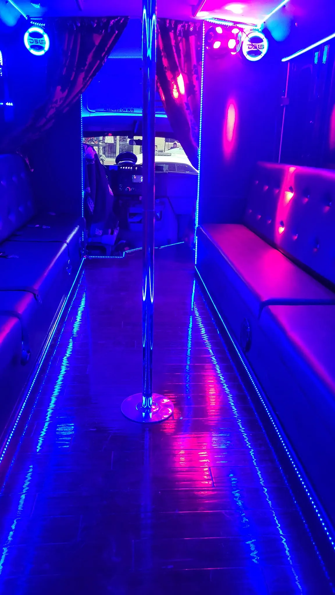 Quinceañera Party Bus